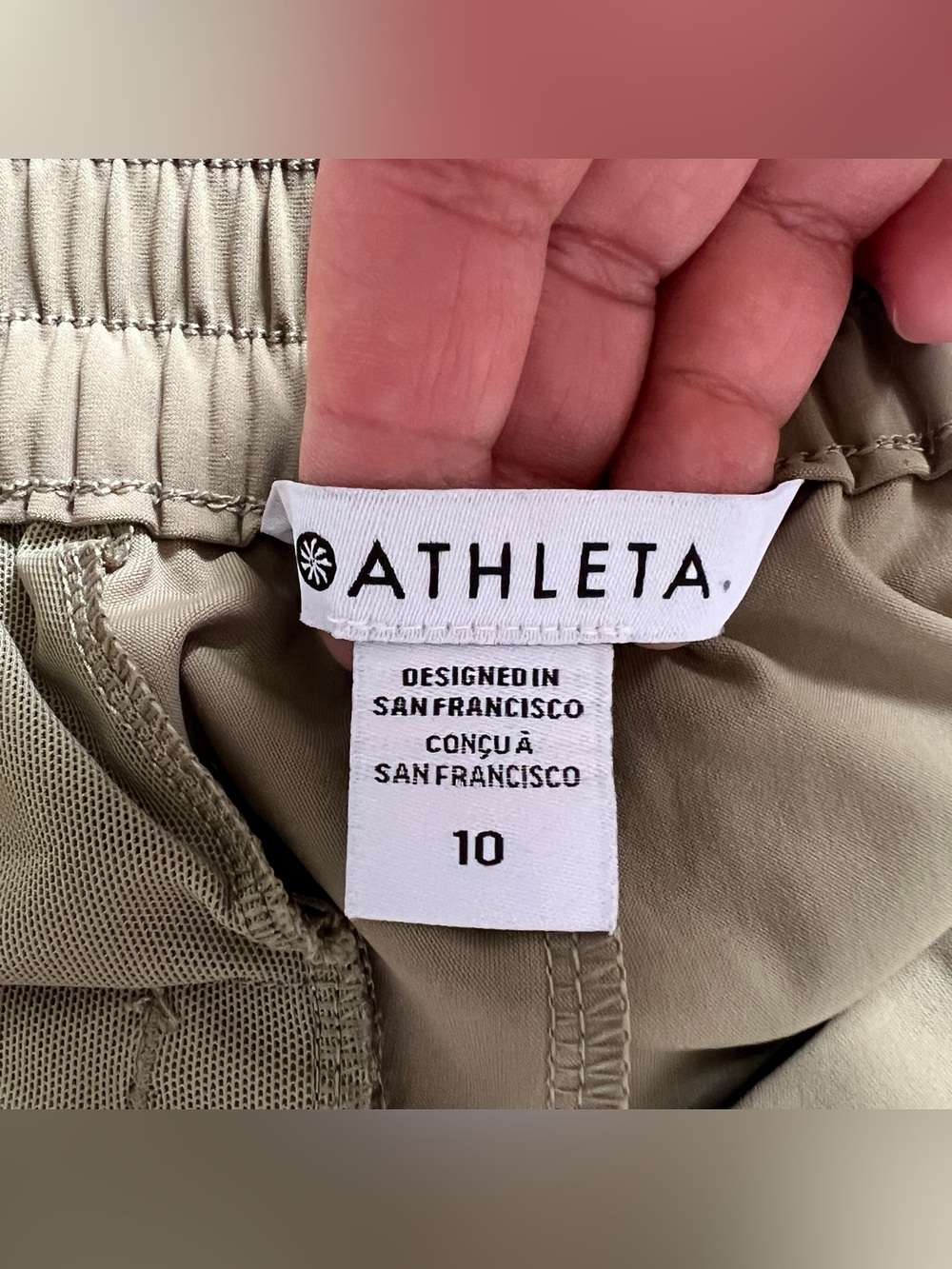 Athleta Pinnacle Trouser Wide Leg High Rise Office Professional Stretchy Sz 10 - Picture 3 of 7